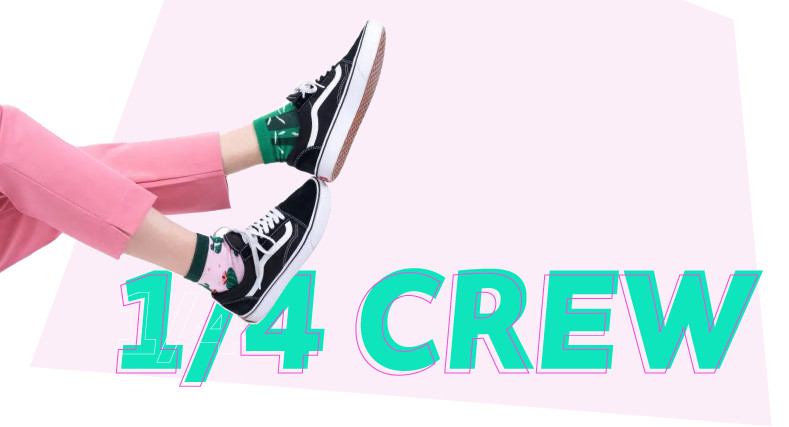 Half Crew Socks